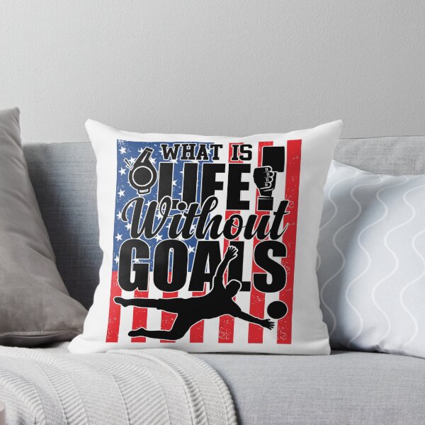 Item preview, What's Life Without Goals | Soccer Striker designed and sold by GravitiTees.