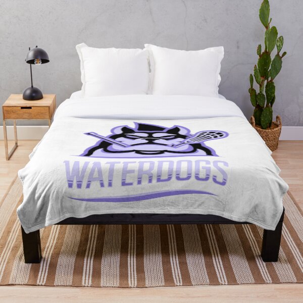 Waterdogs Lacrosse Club Throw Blanket
