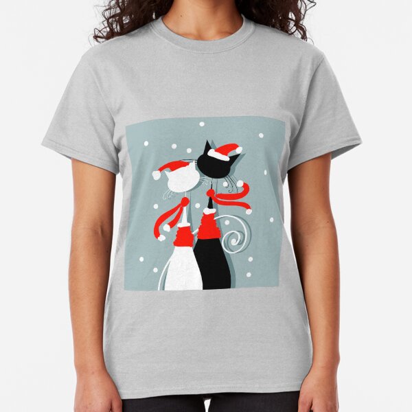 Mujeres Damas Navidad Brillo Rudolph impresión Camisetas Prendas para el torso Novedad Navidad Festivo
