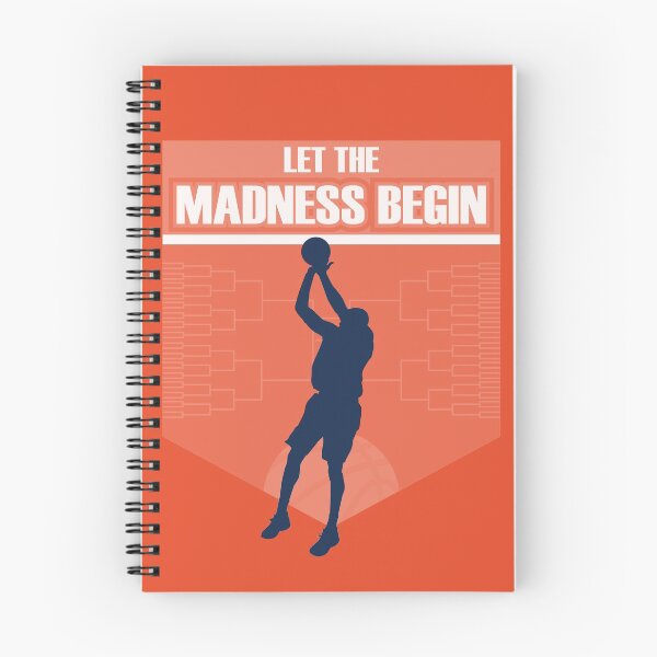 Item preview, Let the madness begin basketball Bring on the big tourney I.L.L. Orange designed and sold by friendly-fox.