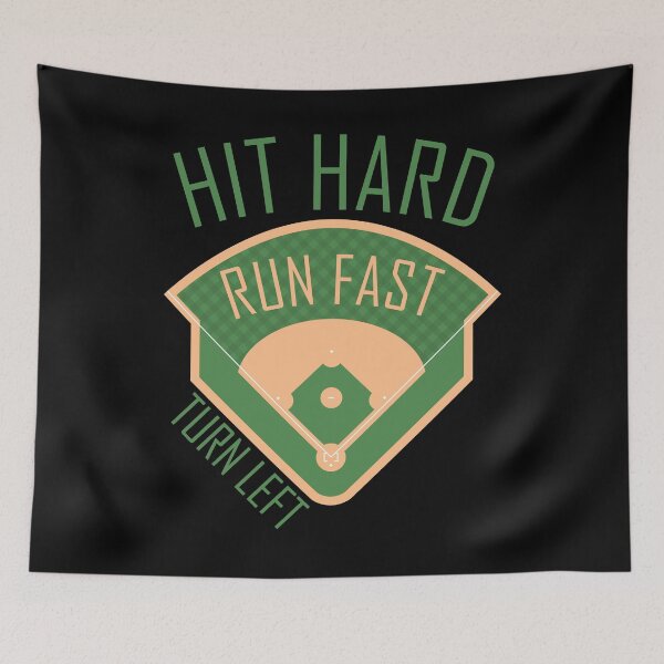Item preview, Hit Hard Run Fast Turn Left designed and sold by Forever-Design.