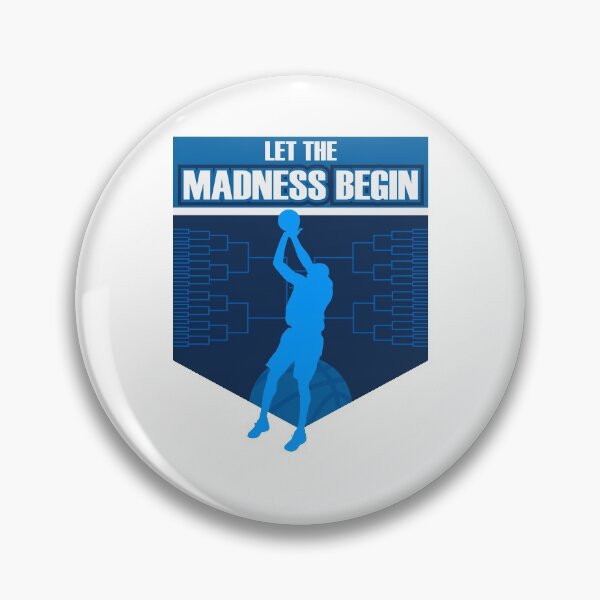 Item preview, Let the madness begin basketball Bring on the big tourney Blue designed and sold by friendly-fox.