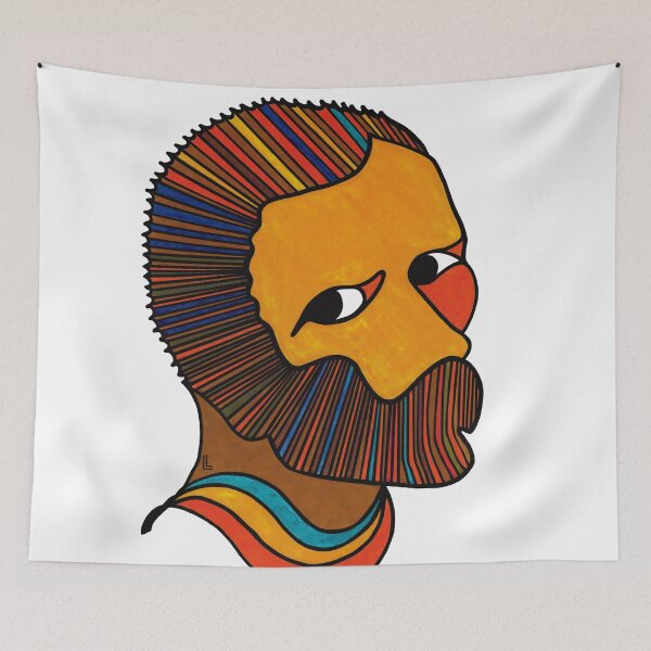 Item preview, Illusion (after Self Portrait 1887 by Van Gogh) designed and sold by Lana Levi.