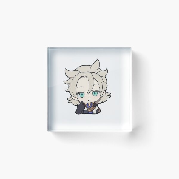 Item preview, Albedo Genshin Impact Chibi designed and sold by milkqtea.