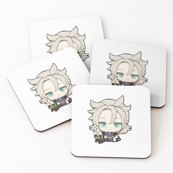 Item preview, Albedo Genshin Impact Chibi designed and sold by milkqtea.