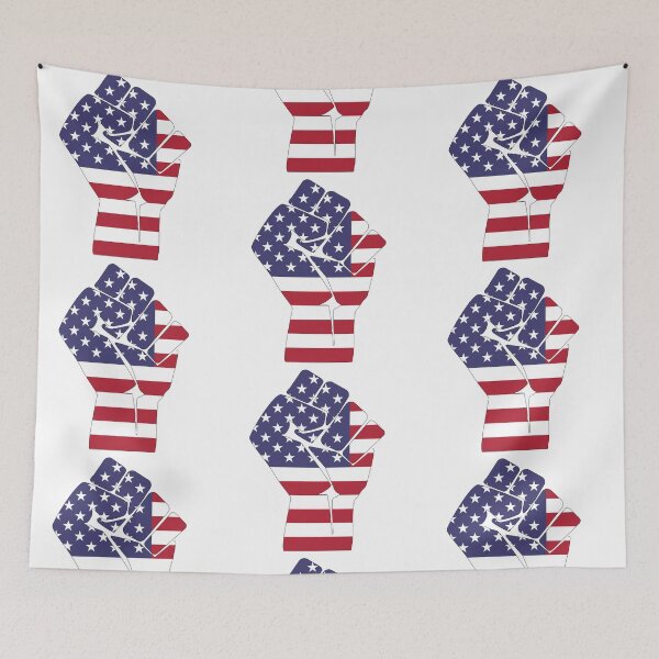 Item preview, American Flag Fist designed and sold by SidhuKeet1.