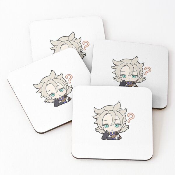 Item preview, Albedo Genshin Impact Chibi designed and sold by milkqtea.