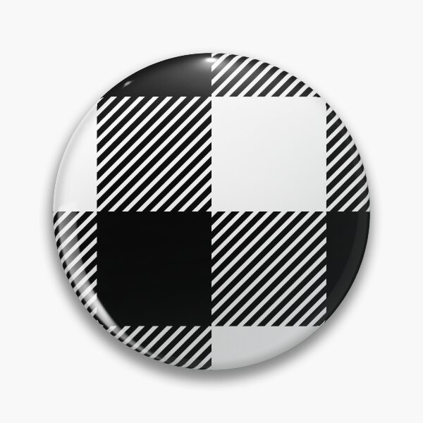Item preview, Buffalo Plaid (Black on White) Large Check designed and sold by Tree45.