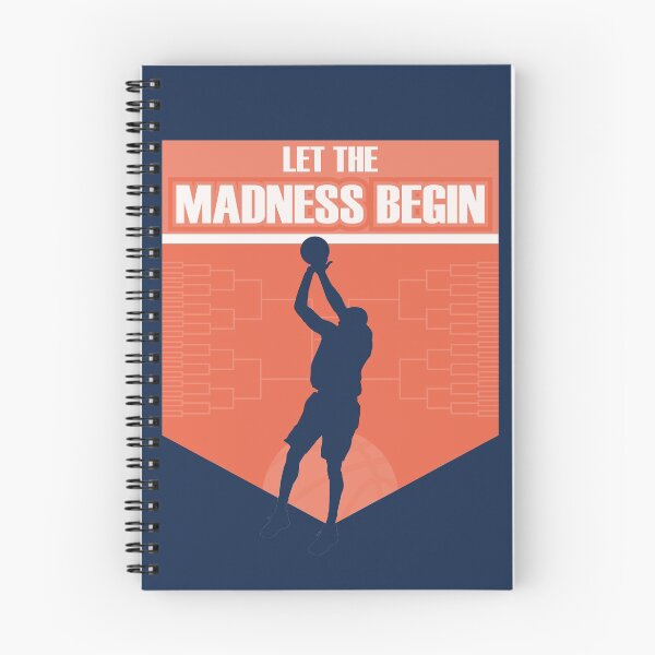 Item preview, Let the madness begin basketball Bring on the big tourney I.L.L. Blue designed and sold by friendly-fox.
