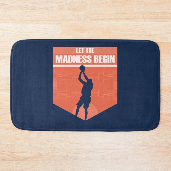 Item preview, Let the madness begin basketball Bring on the big tourney I.L.L. Blue designed and sold by friendly-fox.