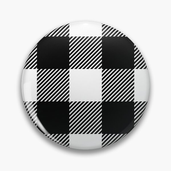 Item preview, Buffalo Plaid (Black on White) Medium Check designed and sold by Tree45.