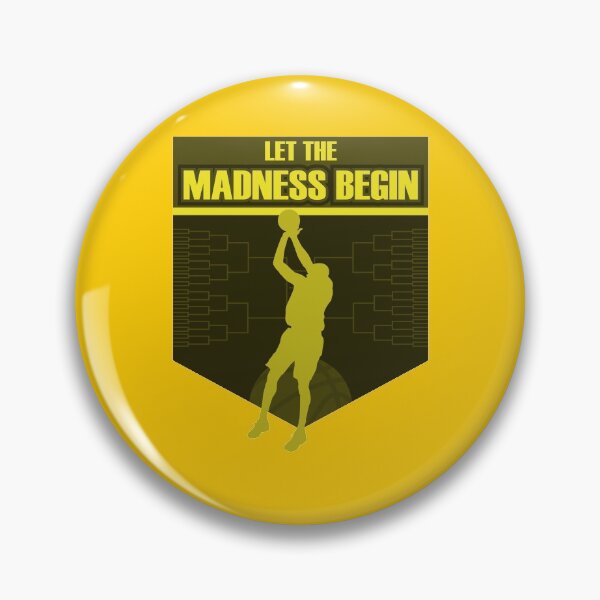 Item preview, Let the madness begin basketball Bring on the big tourney IA Yellow designed and sold by friendly-fox.