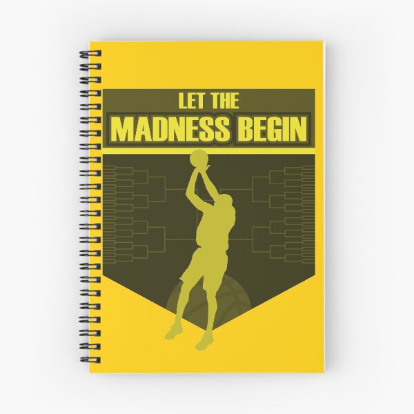 Item preview, Let the madness begin basketball Bring on the big tourney IA Yellow designed and sold by friendly-fox.
