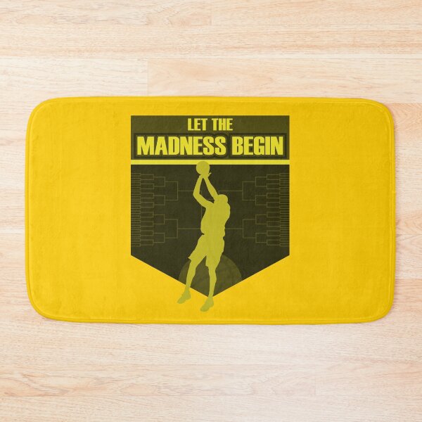 Item preview, Let the madness begin basketball Bring on the big tourney IA Yellow designed and sold by friendly-fox.