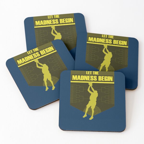 Item preview, Let the madness begin basketball Bring on the big tourney M Blue designed and sold by friendly-fox.