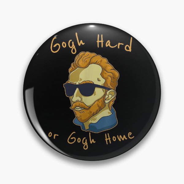 Item preview, Vincent Van Gogh Hard Or Go Home designed and sold by QueensAscension.