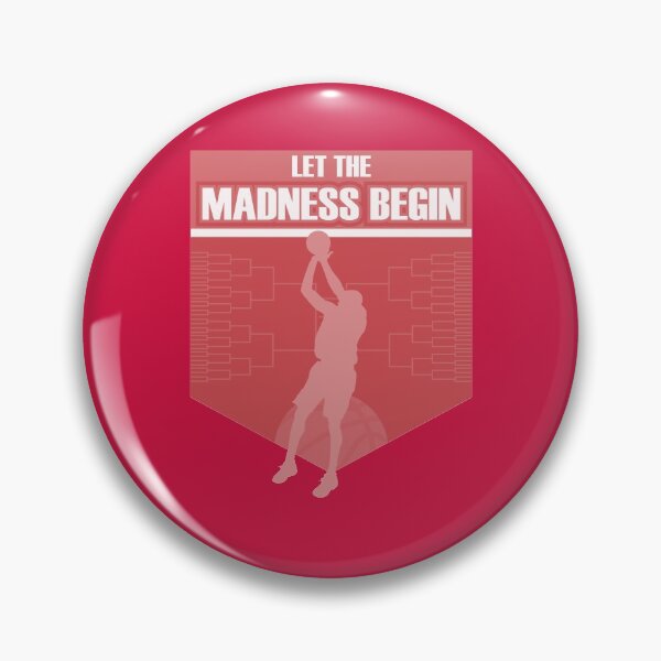 Item preview, Let the madness begin basketball Bring on the big tourney OH Red designed and sold by friendly-fox.