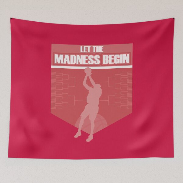 Item preview, Let the madness begin basketball Bring on the big tourney OH Red designed and sold by friendly-fox.