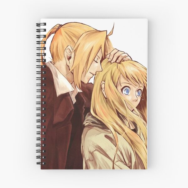 Item preview, Edward and Winry designed and sold by aftloki-anime.