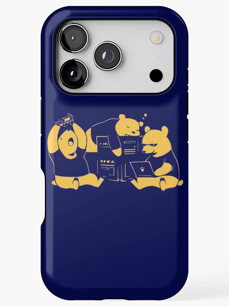 Thumbnail 1 of 4, iPhone Case, Computer Science Bears designed and sold by HKN-Mu-Chapter.