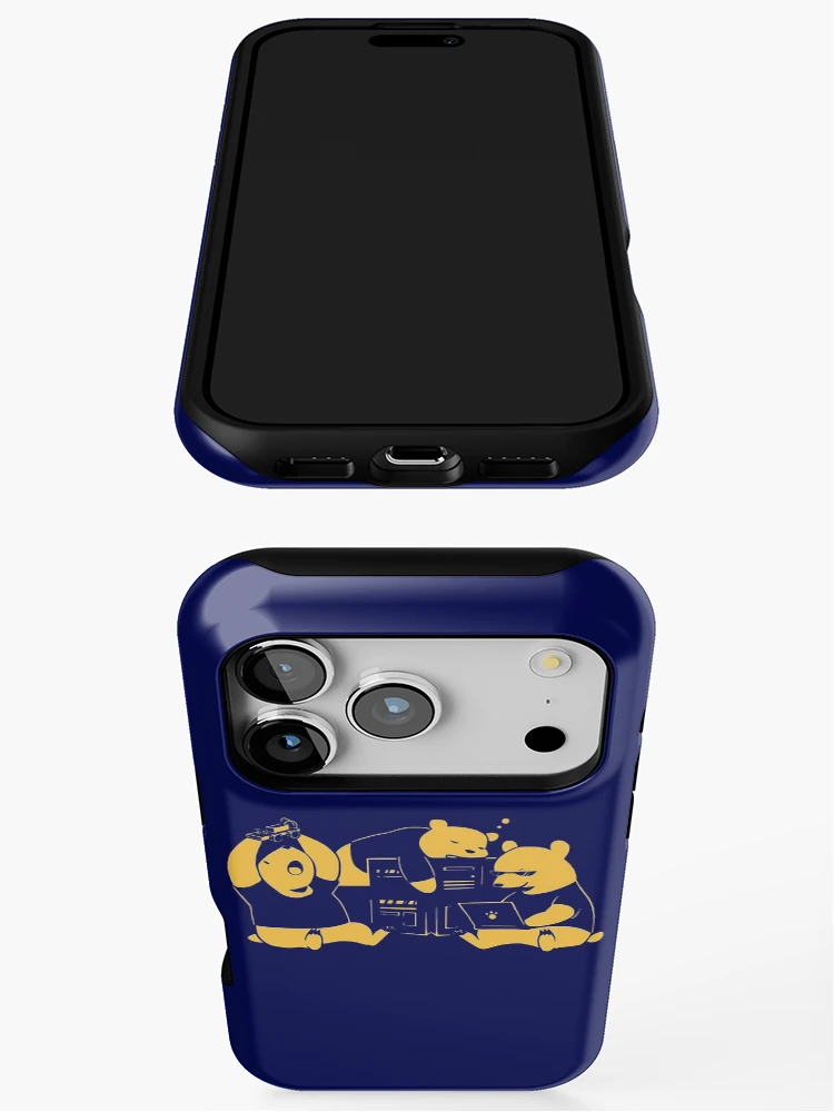 Thumbnail 3 of 4, iPhone Case, Computer Science Bears designed and sold by HKN-Mu-Chapter.