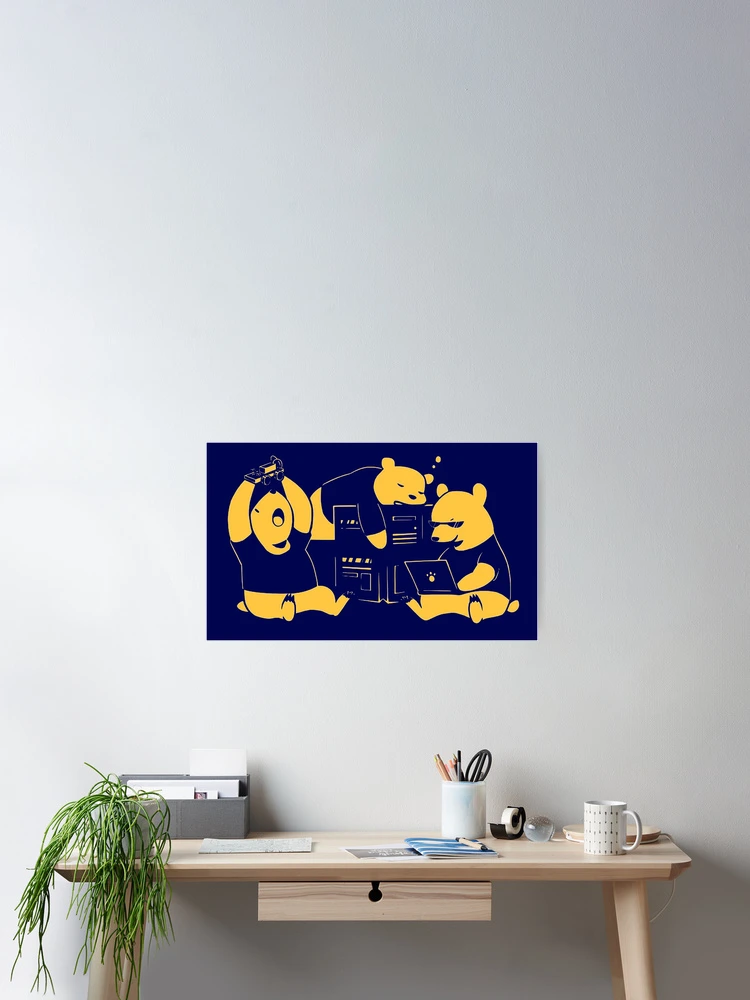 Thumbnail 2 of 3, Poster, Computer Science Bears designed and sold by HKN-Mu-Chapter.