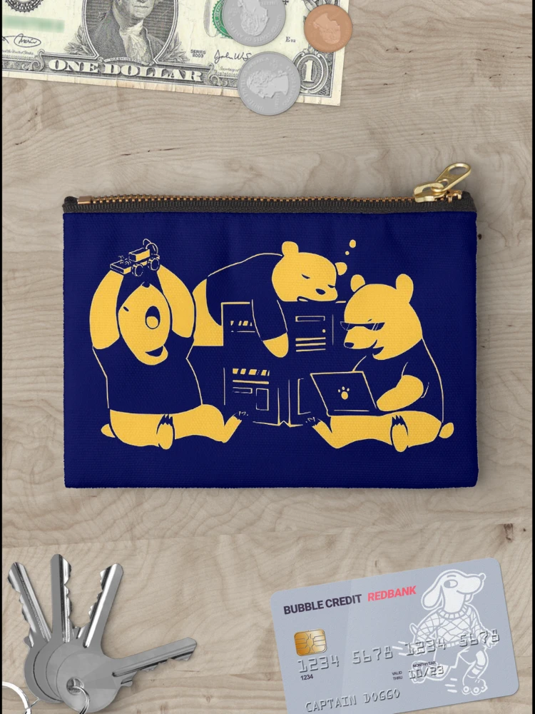 Thumbnail 3 of 4, Zipper Pouch, Computer Science Bears designed and sold by HKN-Mu-Chapter.