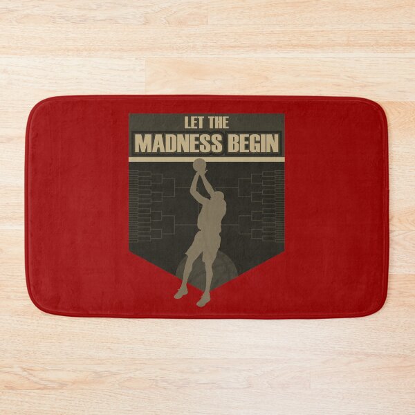 Item preview, Let the madness begin basketball Bring on the big tourney RED GOLD designed and sold by friendly-fox.