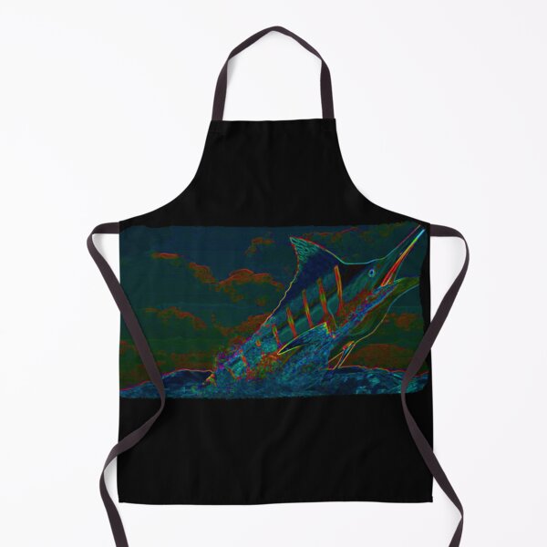 Item preview, NEON MARLIN PORTRAIT designed and sold by THE AMERICAN TEEVANGELIST.