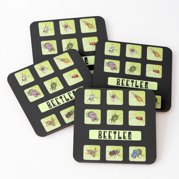 Item preview, Beetles Sticker Pack - Creepy Crawly Bugs! designed and sold by TheKingdomAttic.