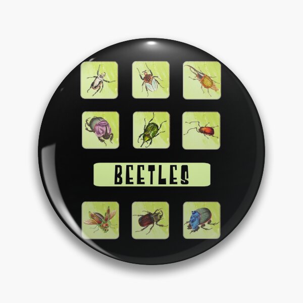 Item preview, Beetles Sticker Pack - Creepy Crawly Bugs! designed and sold by TheKingdomAttic.
