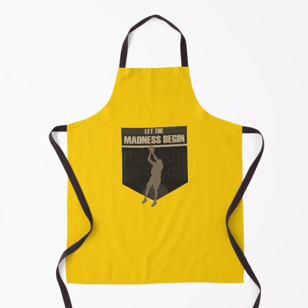 Item preview, Let the madness begin basketball Bring on the big tourney YELLOW GOLD designed and sold by friendly-fox.