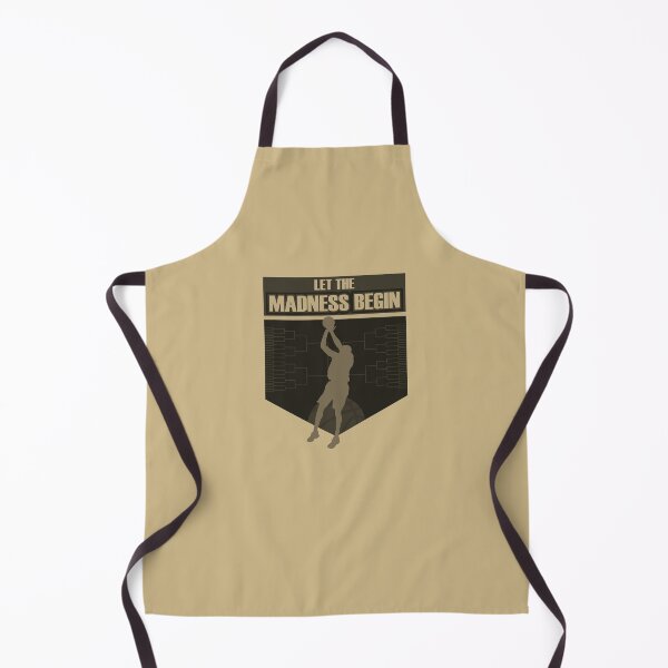 Item preview, Let the madness begin basketball Bring on the big tourney PU GOLD designed and sold by friendly-fox.