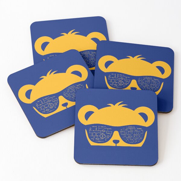 Artikelvorschau, Coder Bear Sonnenbrille - Gelb entworfen und verkauft von HKN-Mu-Chapter.