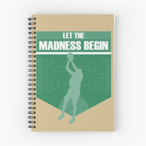 Item preview, Let the madness begin basketball Bring on the big tourney GOLD Green designed and sold by friendly-fox.