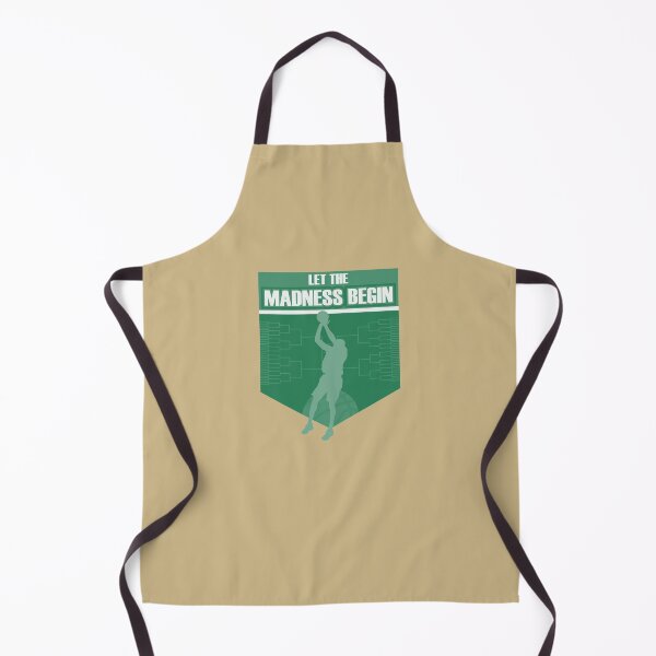 Item preview, Let the madness begin basketball Bring on the big tourney GOLD Green designed and sold by friendly-fox.
