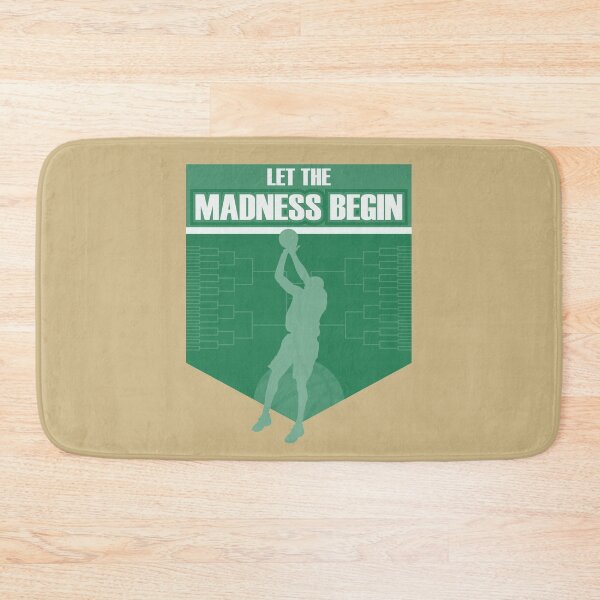 Item preview, Let the madness begin basketball Bring on the big tourney GOLD Green designed and sold by friendly-fox.