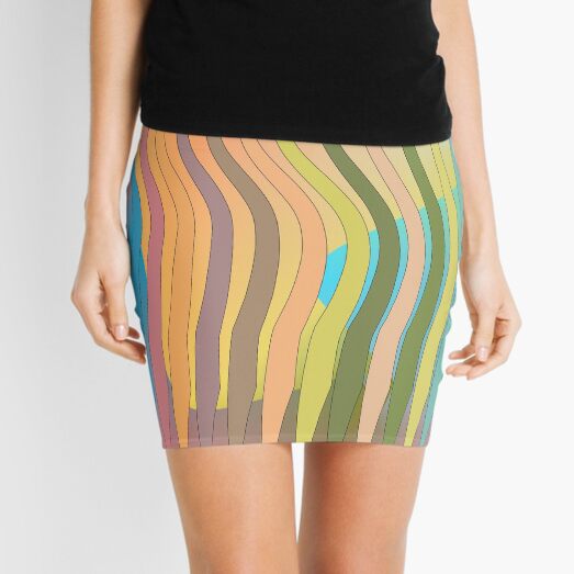 Seamonkey Stalagmite Caverns Mini Skirt