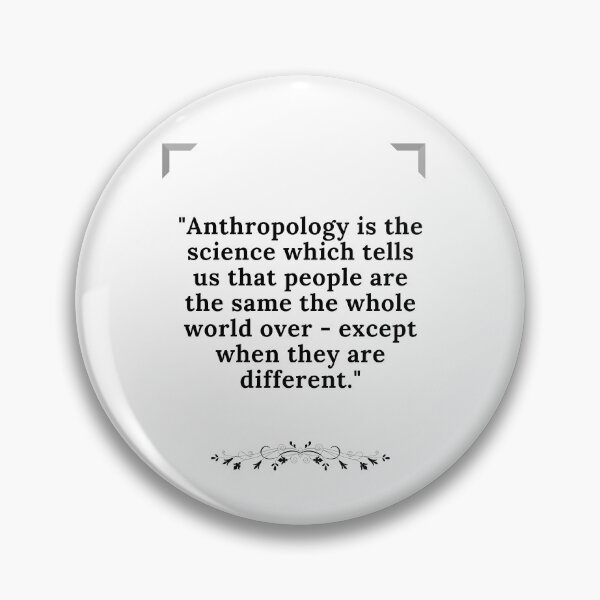 Item preview, Anthropologist quote | Minimalist Urban planner gift designed and sold by chi vana.