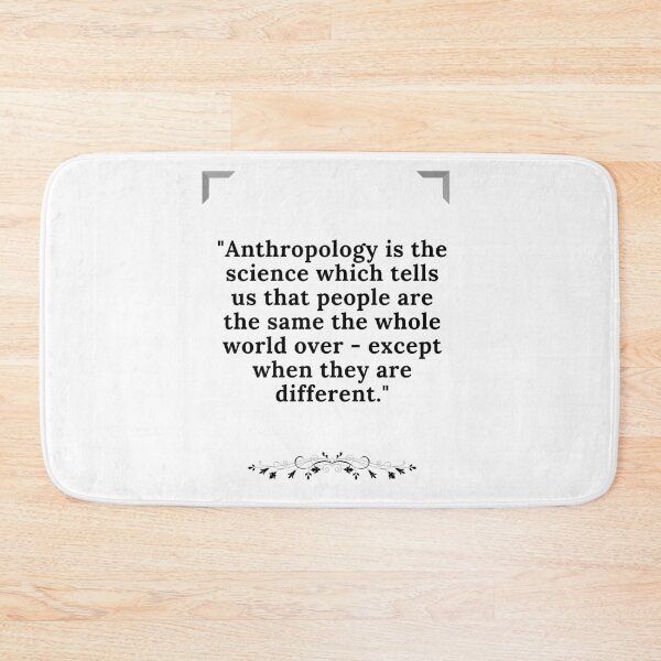 Item preview, Anthropologist quote | Minimalist Urban planner gift designed and sold by chi vana.