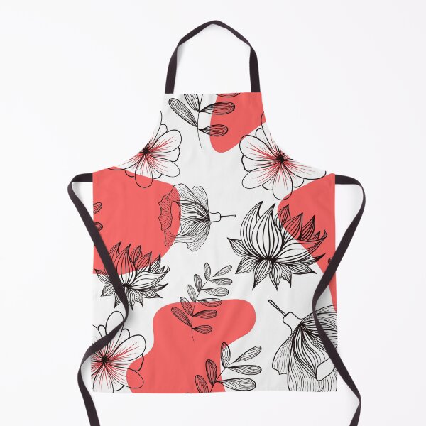 Item preview, Gradient lines, flowers in the forest, dry on a red-white pattern. designed and sold by Chamaiporn Pangtorn.