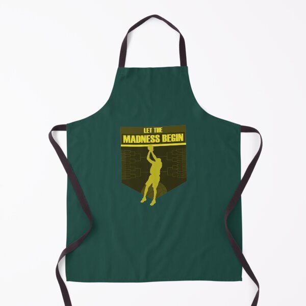 Item preview, Let the madness begin basketball Bring on the big tourney GREEN YELLOW designed and sold by friendly-fox.