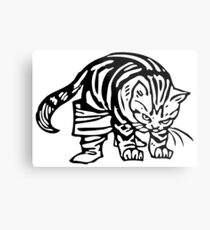 Puss in boots Metal Print
