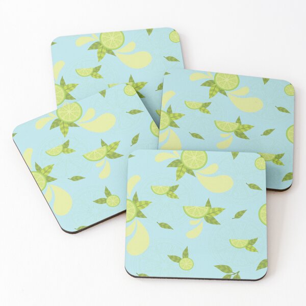 Item preview, Fresh Green Lime Slices designed and sold by ZaryaKiqo.