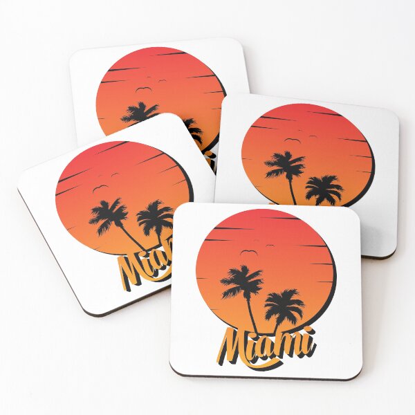 Item preview, Miami sunrise designed and sold by ondrejcreates.