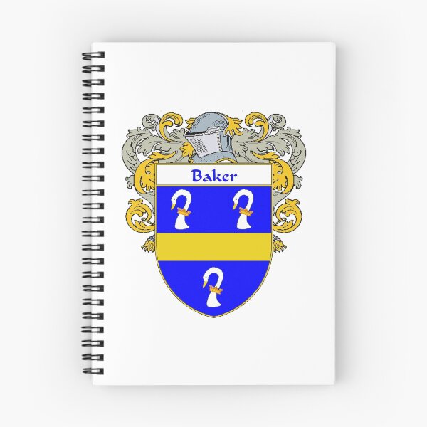 Item preview, Baker Coat of Arms/ Baker Family Crest designed and sold by IrishArms.