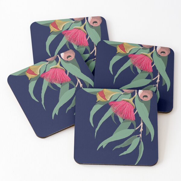Item preview, Flowering Eucalyptus Navy by Gregory D White designed and sold by Gregory Donald White.
