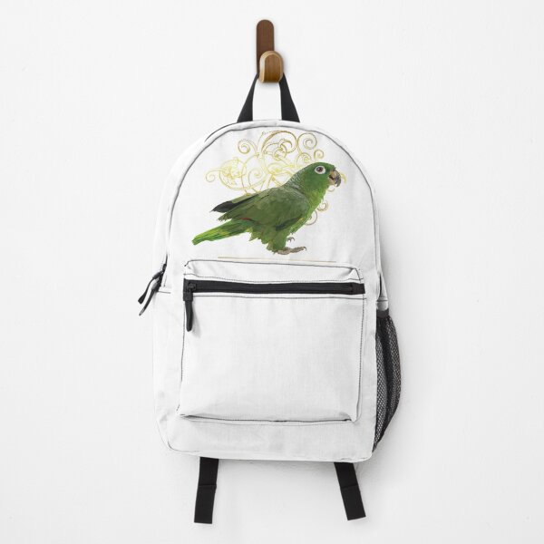 Item preview, blue-crowned parrot designed and sold by obscurite.