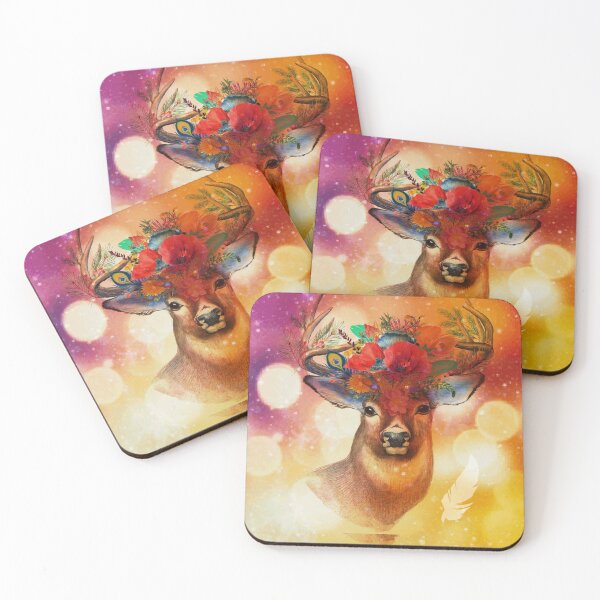 Item preview, Gazelle flower freestyle designed and sold by Primarkt.