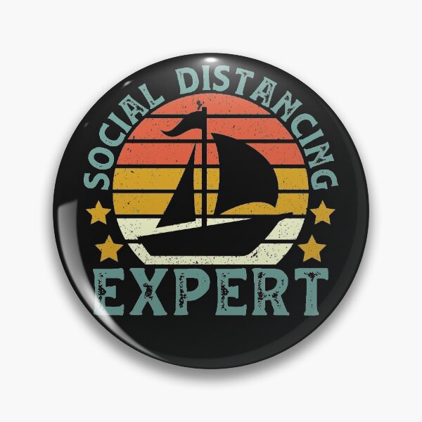 Item preview, Vintage Sailing Social Distancing Expert designed and sold by DreamColor.